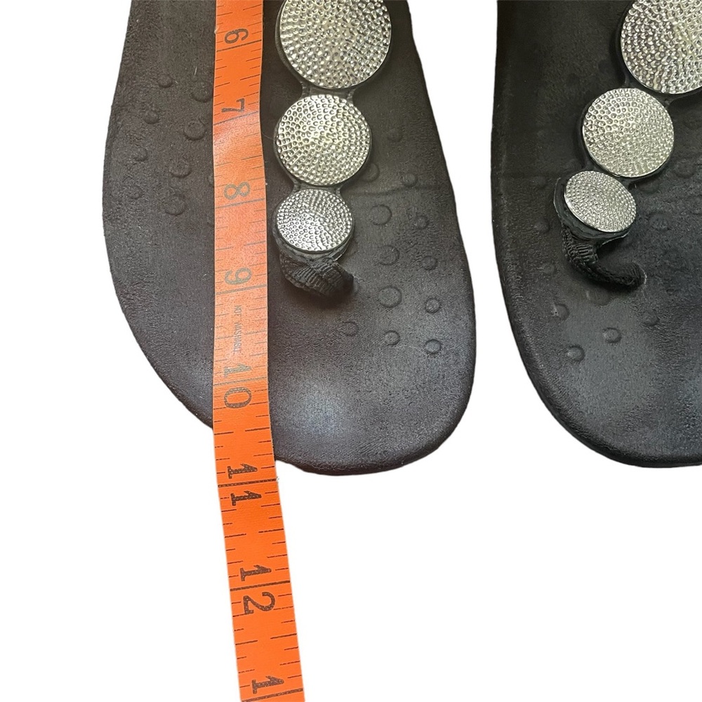 Vionic Lizbeth Toe Post Black Sandals - image 6